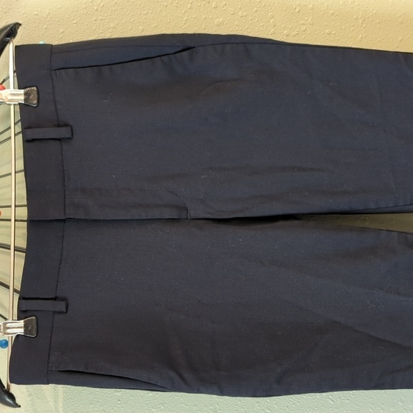 Everlane Wool 28x32 Mens Slacks Dress Pants Dark Blue Old Money - Picture 2 of 9